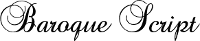 Baroque Script