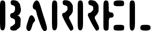 Barrel 字体预览