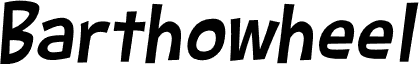 Barthowheel Italic