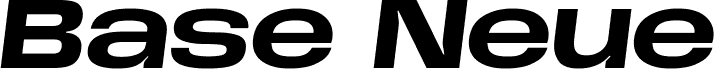 Base Neue Expanded Bold Oblique