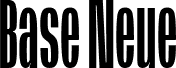 Base Neue Super Condensed