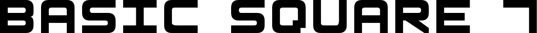 Basic Square 7 Solid