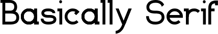 Basically Serif_FREE-version