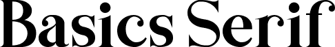 Basics Serif Free Regular