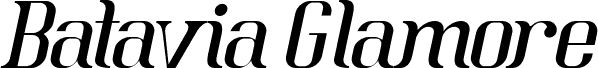 BataviaGlamoreNORMALITALIC-Ital