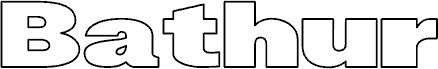 Bathur Outline font