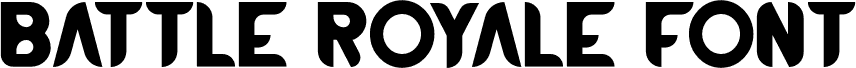 BATTLEROYALEFONT-Bold