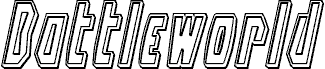 Battleworld Engraved Italic