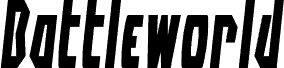 Battleworld Semi-Italic