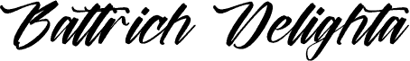 Battrich Delighta DEMO VERSION Italic