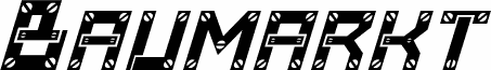 Baumarkt Italic