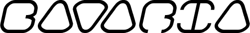 معاينة خط BAVARIA Italic
