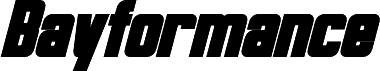 Bayformance Bold Italic