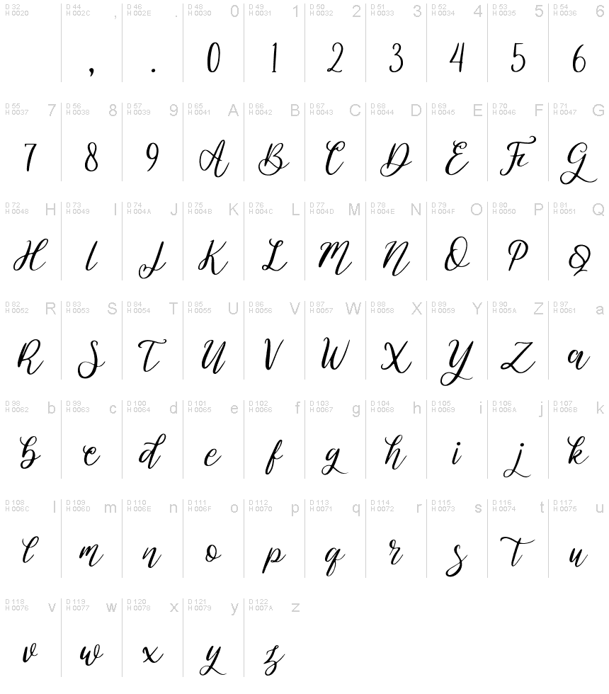 Baby Roshan Demo Regular Font