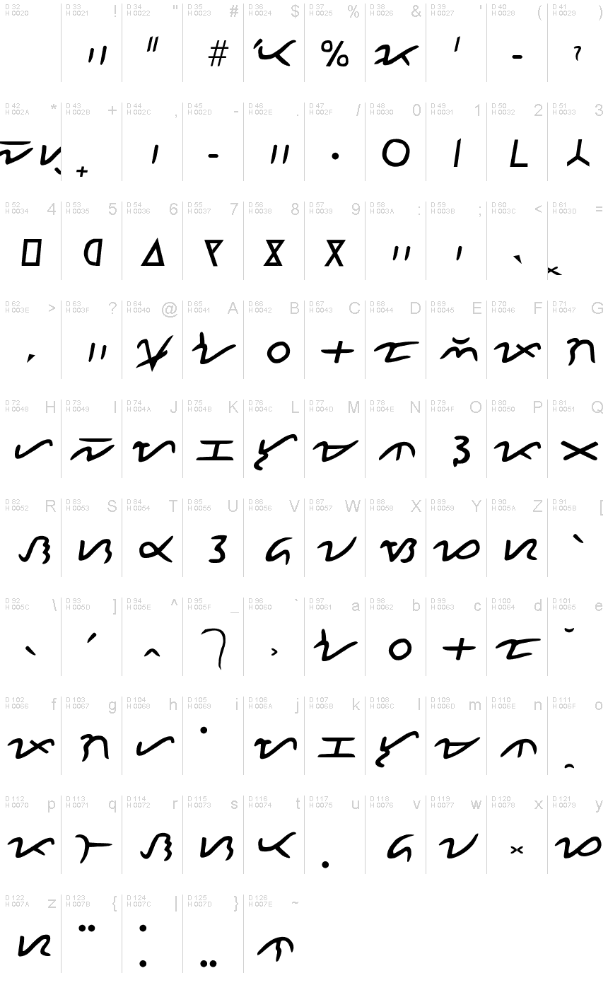 BAIBAYIN1 font