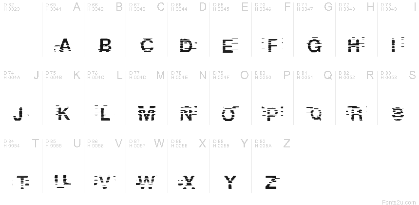 Latin de base - Table de caractères