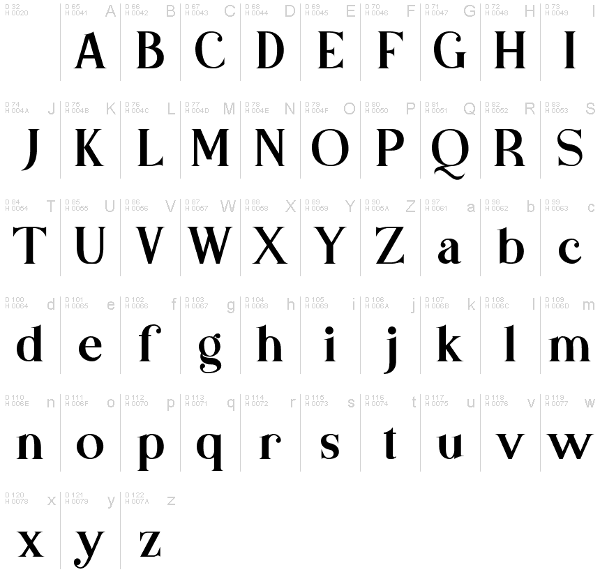 Basics Serif Free Regular font | Fonts2u.com