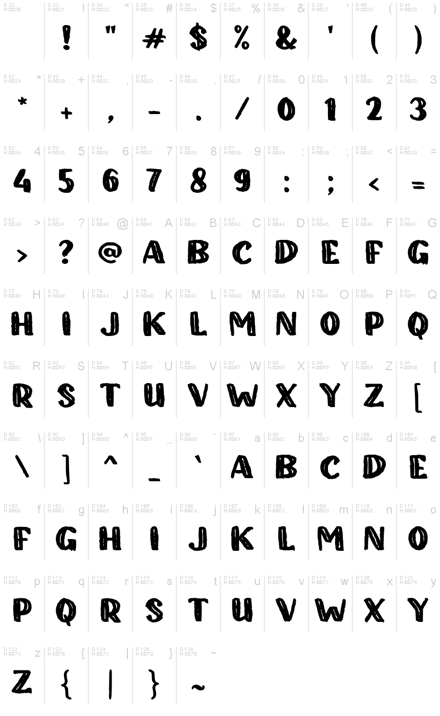 Bates Font