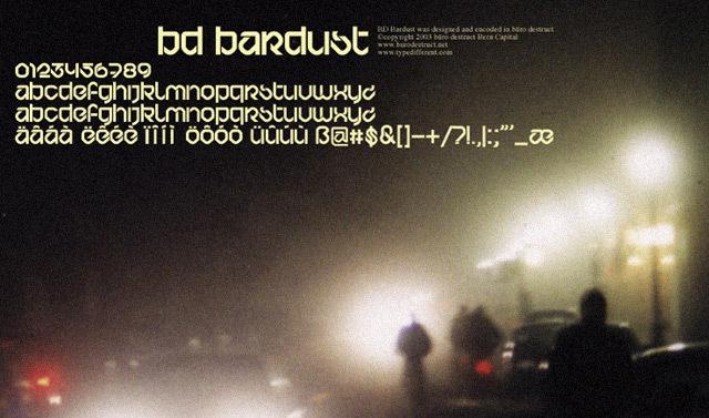 BD Bardust الخط 