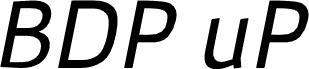 BDP uP Italic