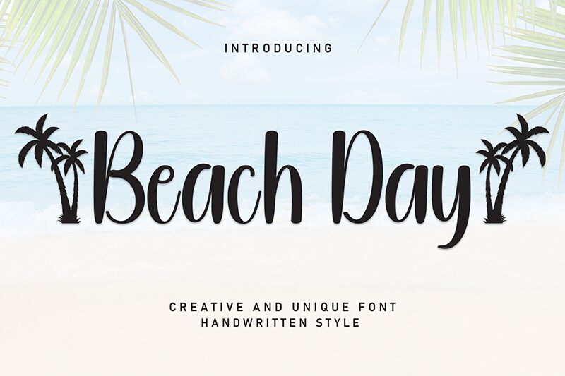 Beach Day 字体