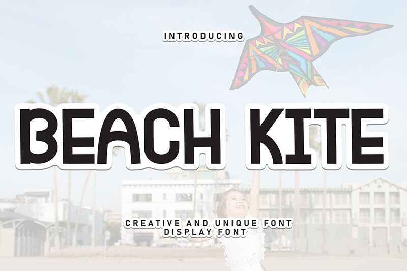 Beach Kite Czcionka