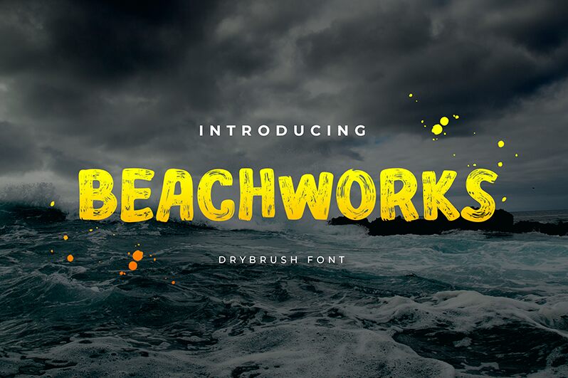 BEACHWORKS Schriftart