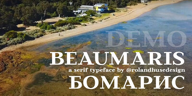 Beaumaris Schriftart