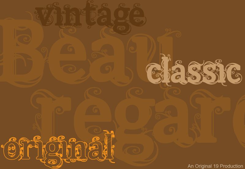 Beauregard Carattere