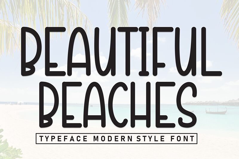 Beautiful Beaches 字体