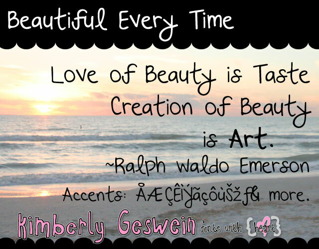 Beautiful Every Time Schriftart