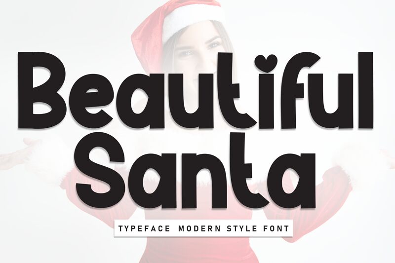 Beautiful Santa Czcionka