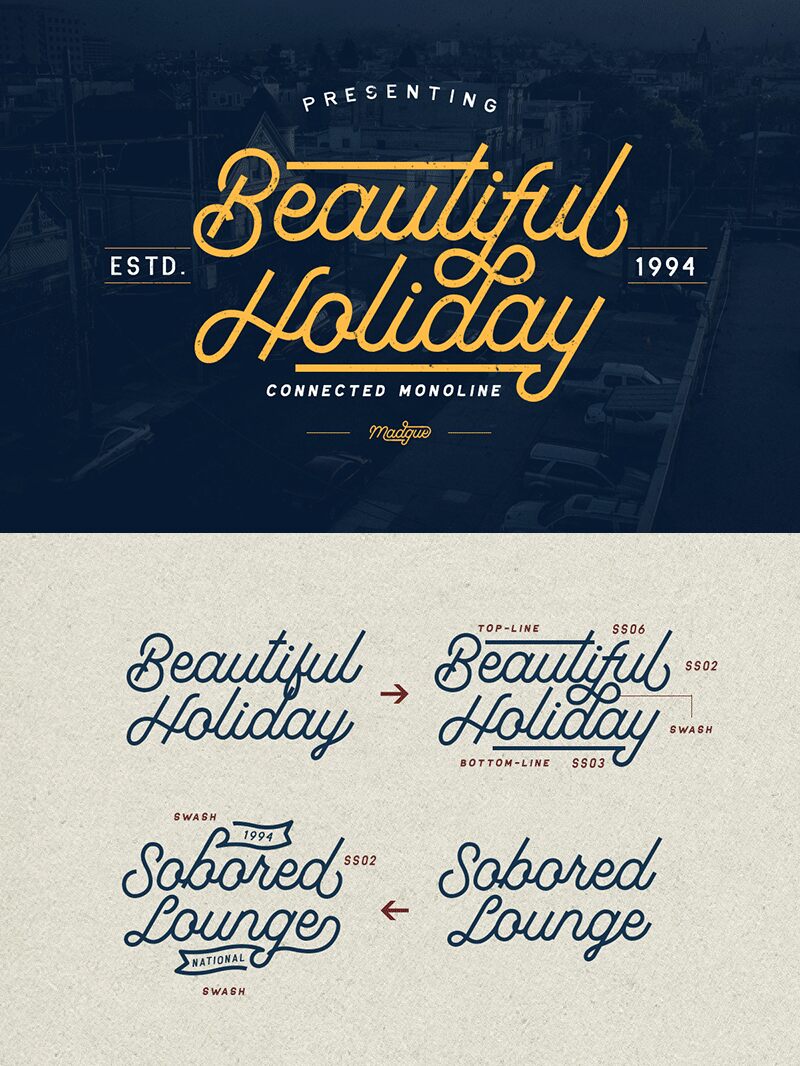 Beautiful Holiday Font