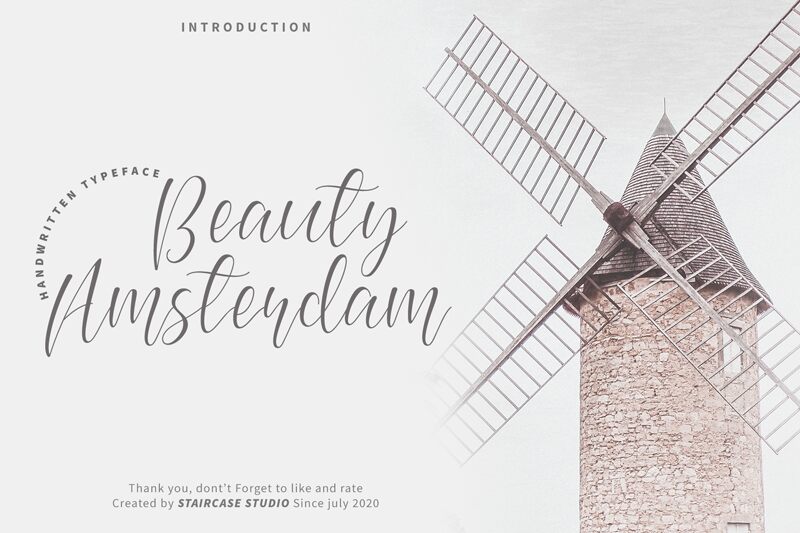 Beauty Amsterdam Carattere