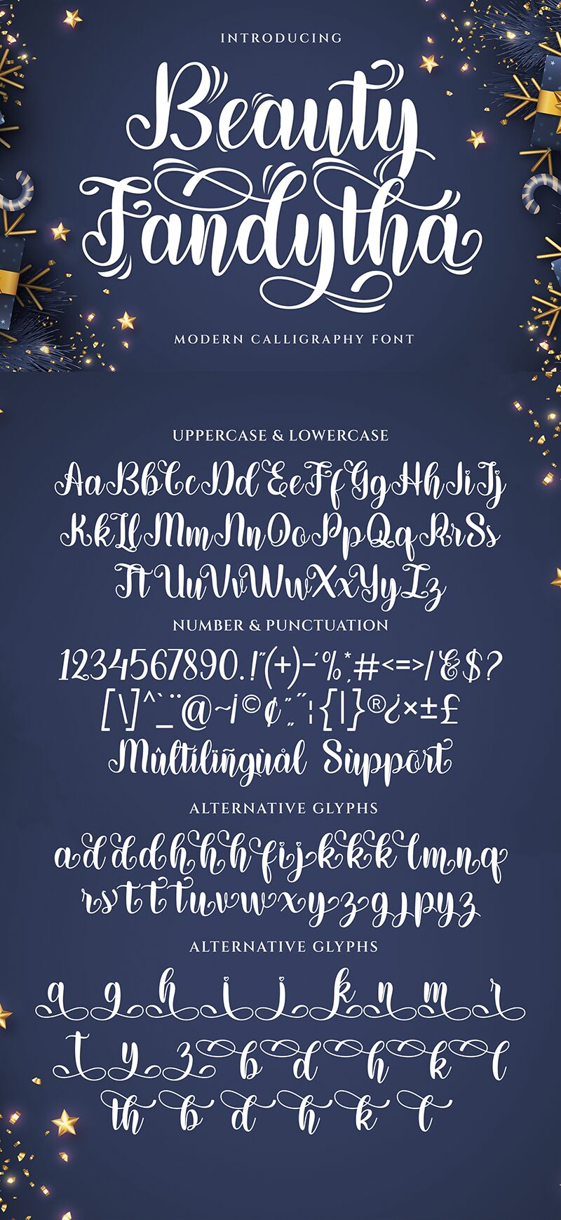 Beauty Fandytha Czcionka
