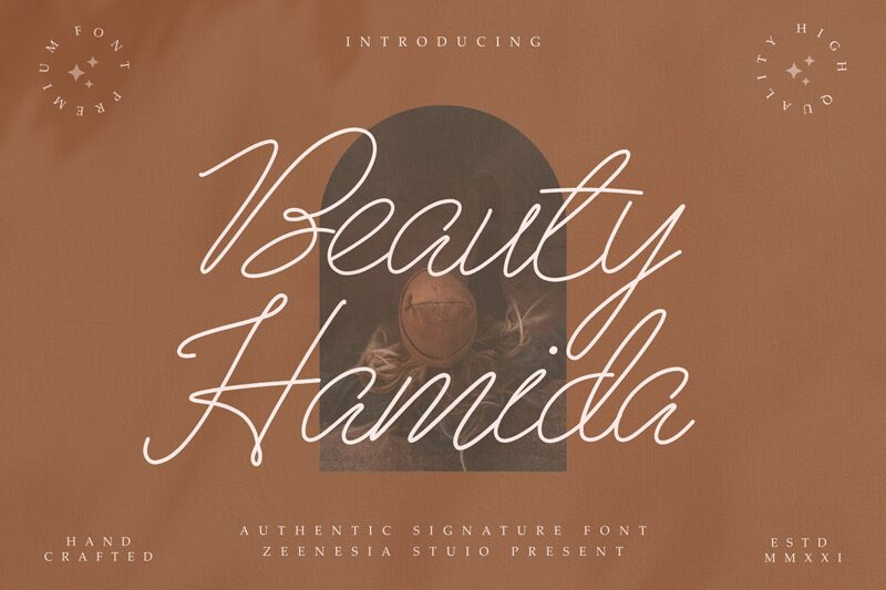 Beauty Hamida フォント