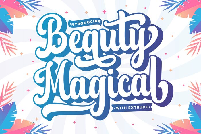Beauty Magical Schriftart