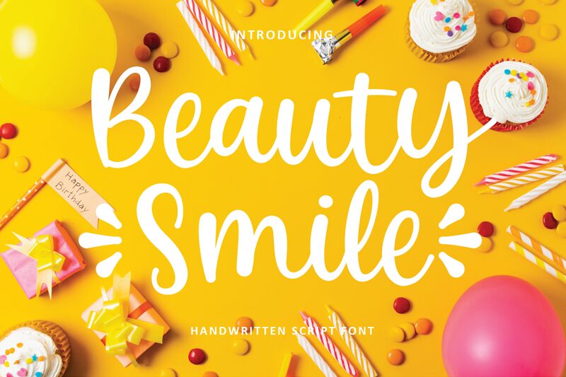 Beauty Smile Schriftart