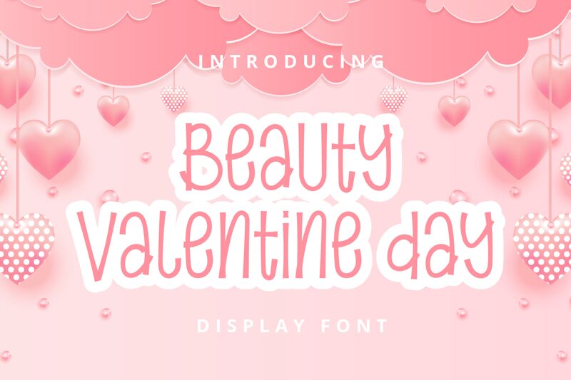 Beauty Valentine Day Czcionka