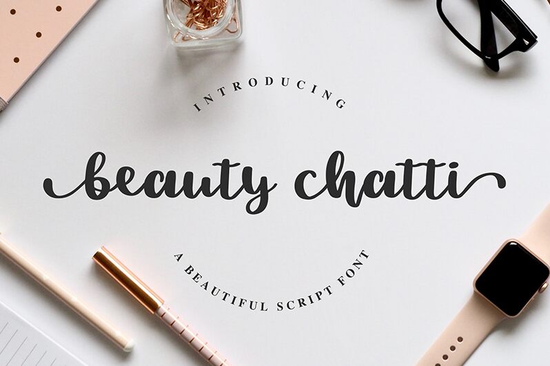 BeautyChatti Schriftart