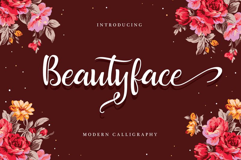Beautyface Schriftart