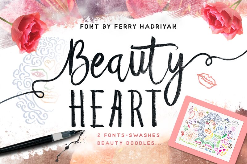 Beauty Heart Schriftart