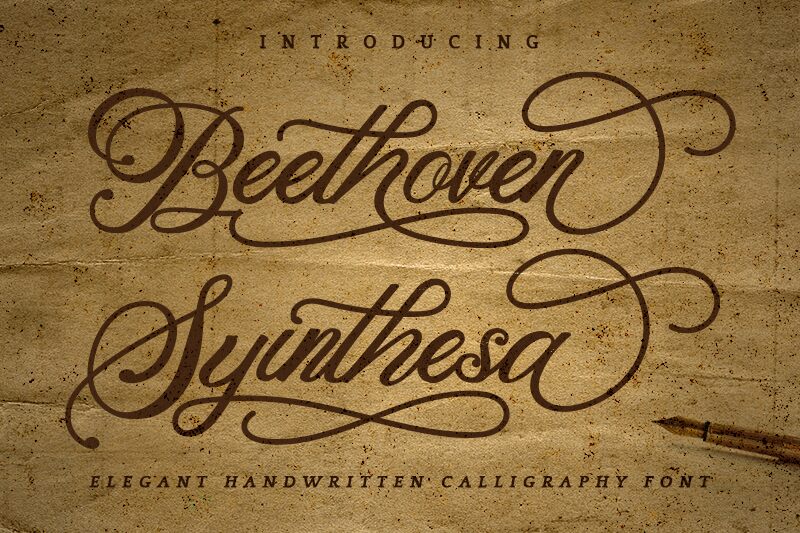 Beethoven Syinthesa Czcionka