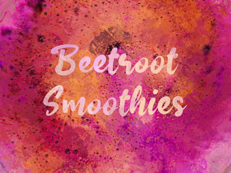 b Beetroot Smoothies Font