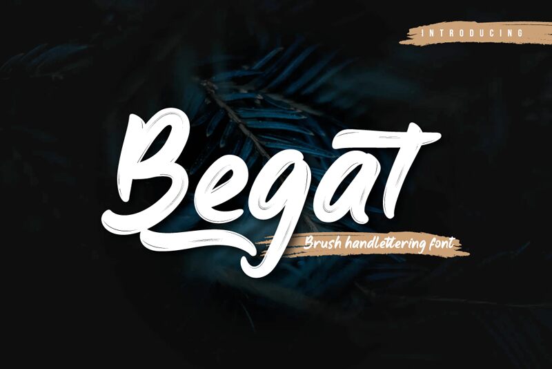 Begat Schriftart