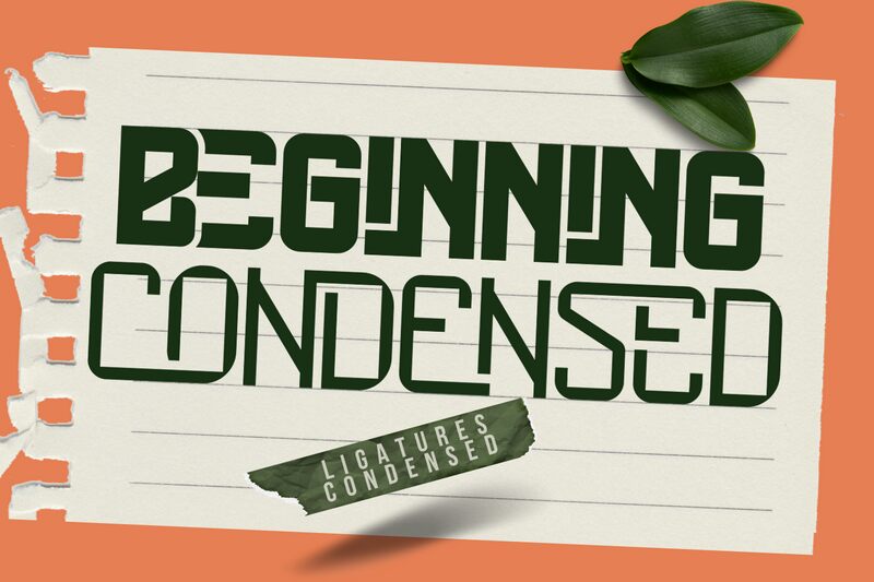 Beginning Schriftart