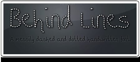 Behind Lines Carattere