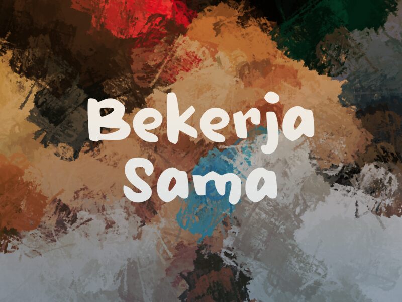 b Bekerja Sama Carattere