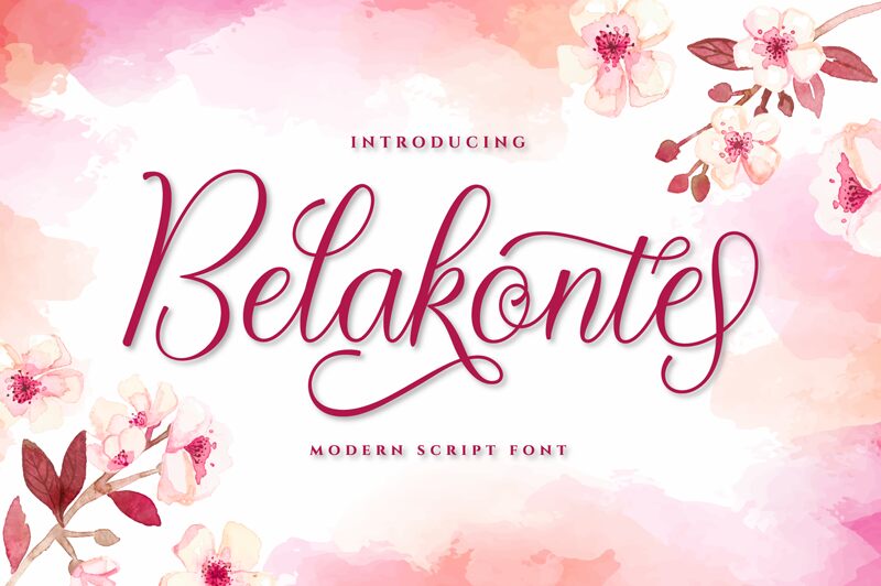 Belakonte Schriftart