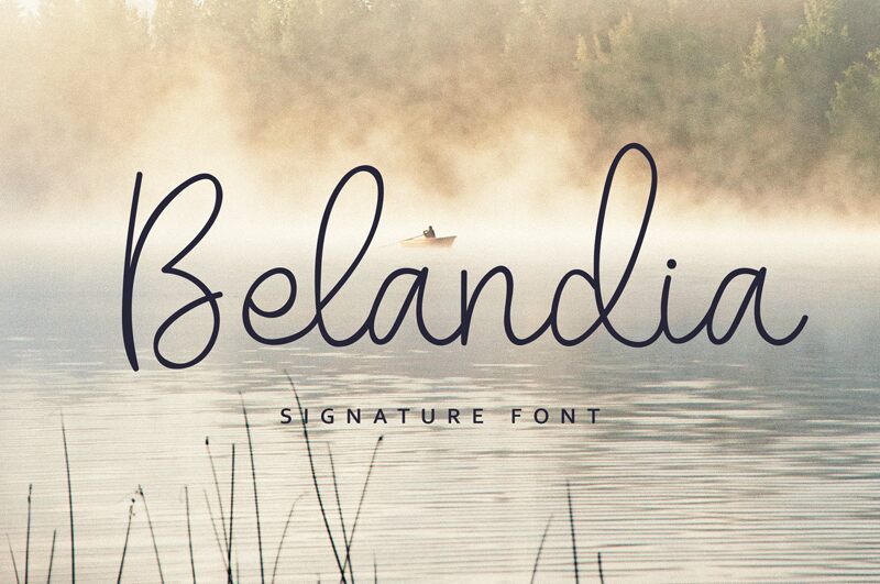 Belandia Schriftart